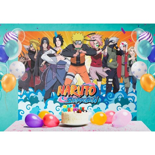 Painel de Festa Naruto - Alegra Festa - Artigos para Festas