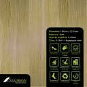 Ver imagem 2 de Piso Vinílico Colado Régua 2mmx18,7cmx122,7cm Cities 4,13m²