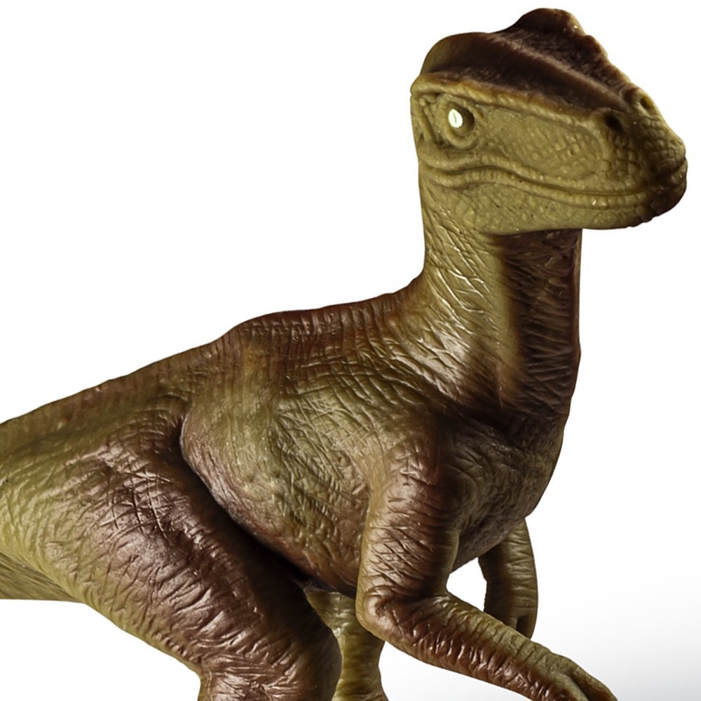 Dinossauro De Brinquedo Vinil Velociraptor 26cm Cometa 055 - 3