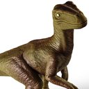 Ver imagem 3 de Dinossauro De Brinquedo Vinil Velociraptor 26cm Cometa 055