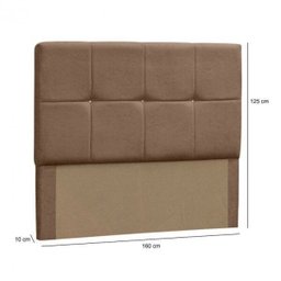 Cabeceira Queen Estofada Suede Vênus  - 3
