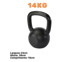 Kettlebell Pintado 14Kg - Crossfit Super Premium - 2