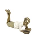 Ver imagem 1 de Escultura Decorativa Menino 7 Cm Espressione