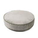 Ver imagem 1 de Futton Turco Redondo Veludo Paris Ø45cm Bege