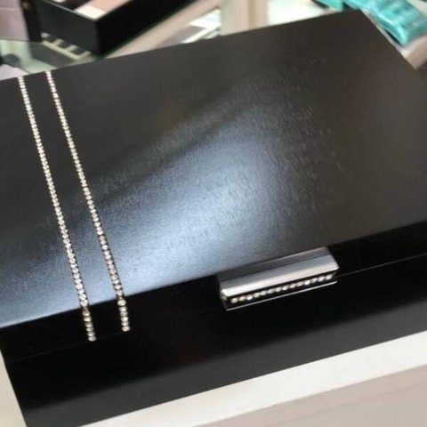 Porta Jóias Girl Preto