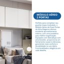 Ver imagem 5 de Modulo Aéreo 2 Portas 100cm x 73cm 54cm Cinza/Niquel|Blanc