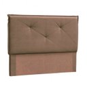 Ver imagem 2 de Cabeceira Casal Estofada Suede Vic 