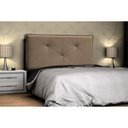 Ver imagem 1 de Cabeceira Casal Estofada Suede Vic