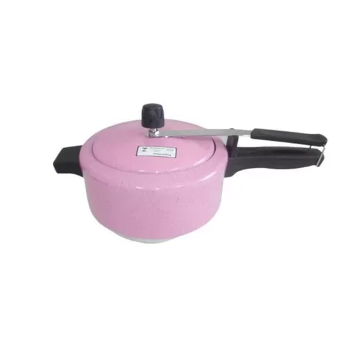 Panela de Pressão 4,5 Litros Rosa Lisa - Alusol