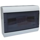 Ver imagem 1 de Quadro de Distribuição de Sobrepor Porta Transparente 12 Din - Scv12pt - Steck