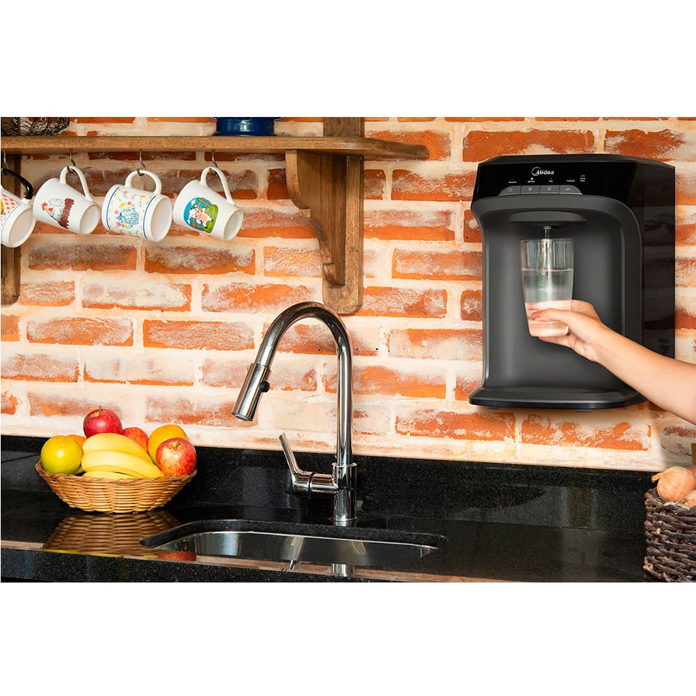 Purificador de Água Preto Midea Pbtpnb - Bivolt - 11