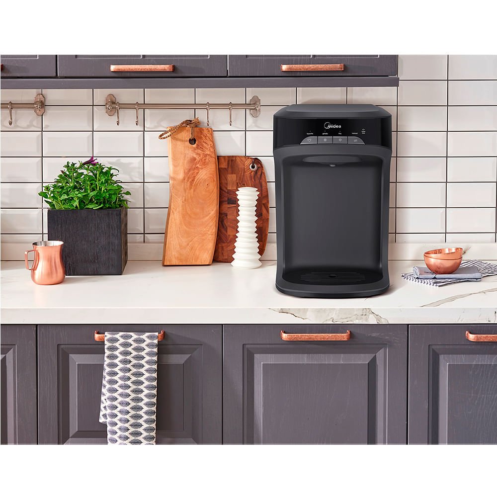Purificador de Água Preto Midea Pbtpnb - Bivolt - 9