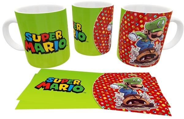 Caneca de Porcelana Super Mário - Luide - 1