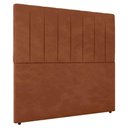 Ver imagem 2 de Cabeceira Cama Box Casal Queen Size Ivana 160cm Veludo Laranja - Abmaza
