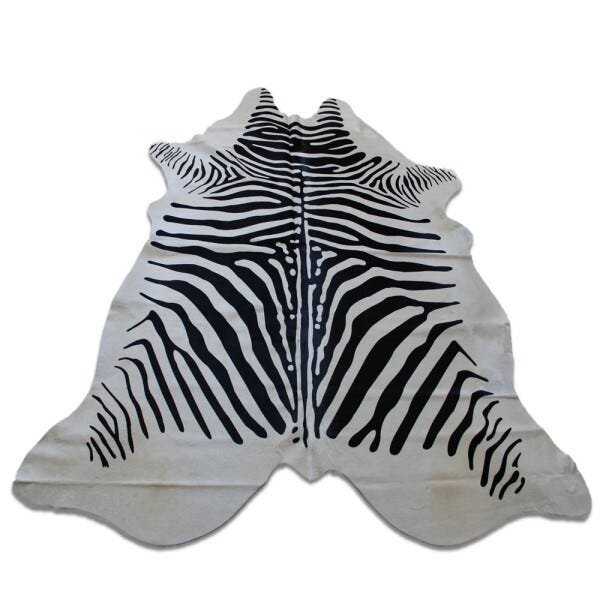 Tapete Pele Inteira Animal Print Zebra