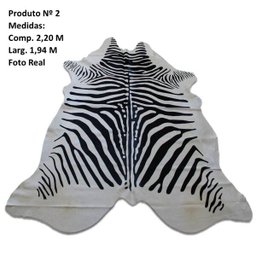 Tapete Pele Inteira Animal Print Zebra - 2