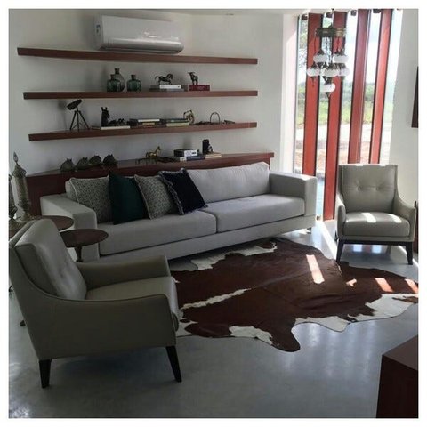 Tapete Couro de Boi Pele Inteira