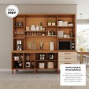 Ver imagem 4 de Armário de Cozinha Celeste 100% MDF 8 Portas e 3 Gavetas