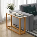 Ver imagem 2 de Mesa de Apoio Off White com Amêndoa Supreme Tebarrot Móveis