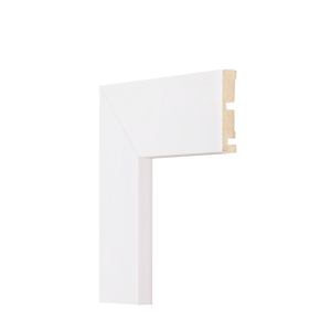 Guarnição Poliestireno 7cm Branco Liso 2,40 metros 5745