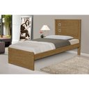 Ver imagem 1 de Cama Barcelona para Quarto Solteiro Cor Carvalho