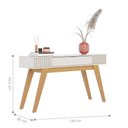 Ver imagem 3 de Conjunto para Sala de Estar Isabel Off-white Freijo