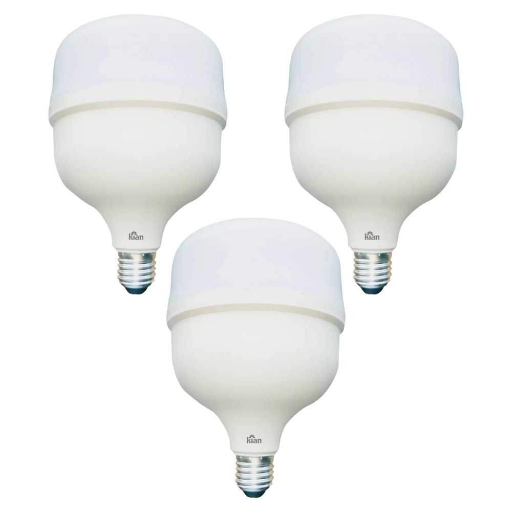 Kit 3 Lâmpada Led Globe/ Bulbo 40W Alta Potência Luz Branca 6.500K Base E27 Bivolt Kian - 2