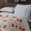 Ver imagem 3 de Coberdrom Sherpa-Percal 180 Fios Estampado Queen Gran Moratta 01 Peça - Floral Rose