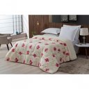 Ver imagem 1 de Coberdrom Sherpa-Percal 180 Fios Estampado Queen Gran Moratta 01 Peça - Floral Rose