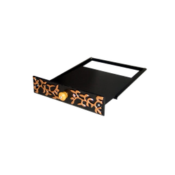 Registro Regulador de Fumaça Fogão a Lenha Chaminé 27x28cm Ouro Minas - 1