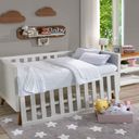 Ver imagem 1 de Jogo de Lençol para Berço Soft Baby Liso 2 Peças Branco-sbx Têxtil