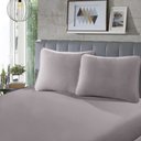 Ver imagem 1 de Jogo de Lençol King 40 Rubi Liso 3 Peças Bege - Sbx Têxtil