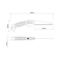 Ver imagem 3 de Serrote Profissional Dobrável 6" Tramontina em Aço com Cabo Plástico Tramontina
