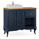 Ver imagem 1 de Balcão Lavabo 0,97m com Cuba - 3058