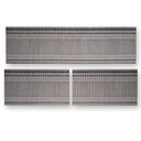 Ver imagem 1 de Kit 3 Peças Jogo Cozinha Passadeira Emborrachada Não Derrapa Barrado Cinza