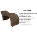 Ver imagem 7 de Maca Estética Estofada Reclinável Ergonômica Spa Veludo Yara:Marrom