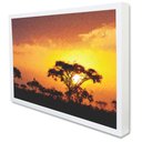 Ver imagem 1 de Quadro Decorativo Caixa Pôr do Sol Tacolado Moldura Caixa Alta 4,5cm Madeira sem Vidro 60 X 90cm