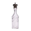 Ver imagem 2 de Porta Condimento Azeiteiro Vidro Trabalhado Vintage Luxo 18cm