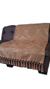 Ver imagem 4 de Capa Manta Sofá Sala Xalé Rosê Gold Jacquard 1,80x2,80