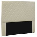 Ver imagem 1 de Cabeceira Estofada Cama Box Casal Queen Size Esmeralda 160cm Corano Bege - Desk Design