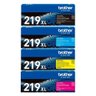 Kit 4 Toner Original Tn219xl Tn219 Mfc-l3760cdw Hl-l3240cdw Dcp-l3560cdw - 1