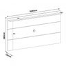 Rack com Painel para TV até 60 Polegadas Treviso - 6