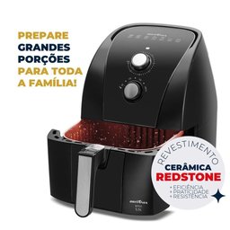 Fritadeira Air Fryer Britânia 5,5l 1500w Bfr50 Redstone 220v - 4
