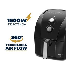 Fritadeira Air Fryer Britânia 5,5l 1500w Bfr50 Redstone 220v - 5