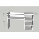 Ver imagem 4 de Escrivaninha Infantil com Regulagem