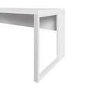 Ver imagem 6 de Mesa L Escritório Industrial 1,50m X 0,70m Pés Metal F5 Cor:branco