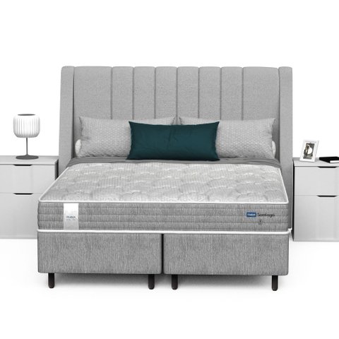 Conjunto Box Queen Mola Ensacada Probel Santiago (158x198x50cm)