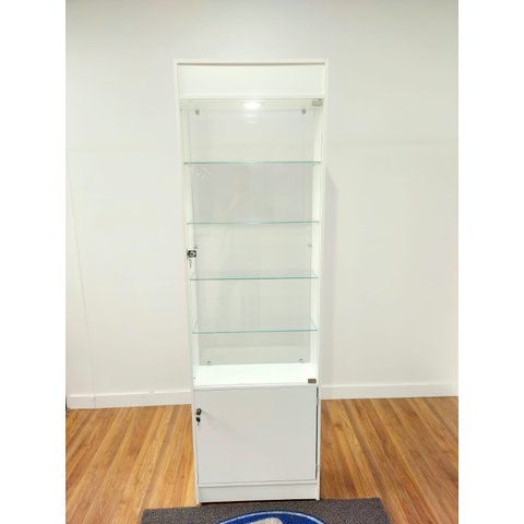 Anita Slim Frontal com Armário com Porta de Vidro