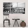Quadro Decorativo Preto e Branco Coliseu Decoração Sala - 2