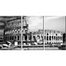 Quadro Decorativo Preto e Branco Coliseu Decoração Sala - 1